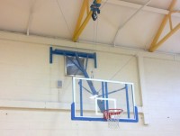 Automatic basketball goal